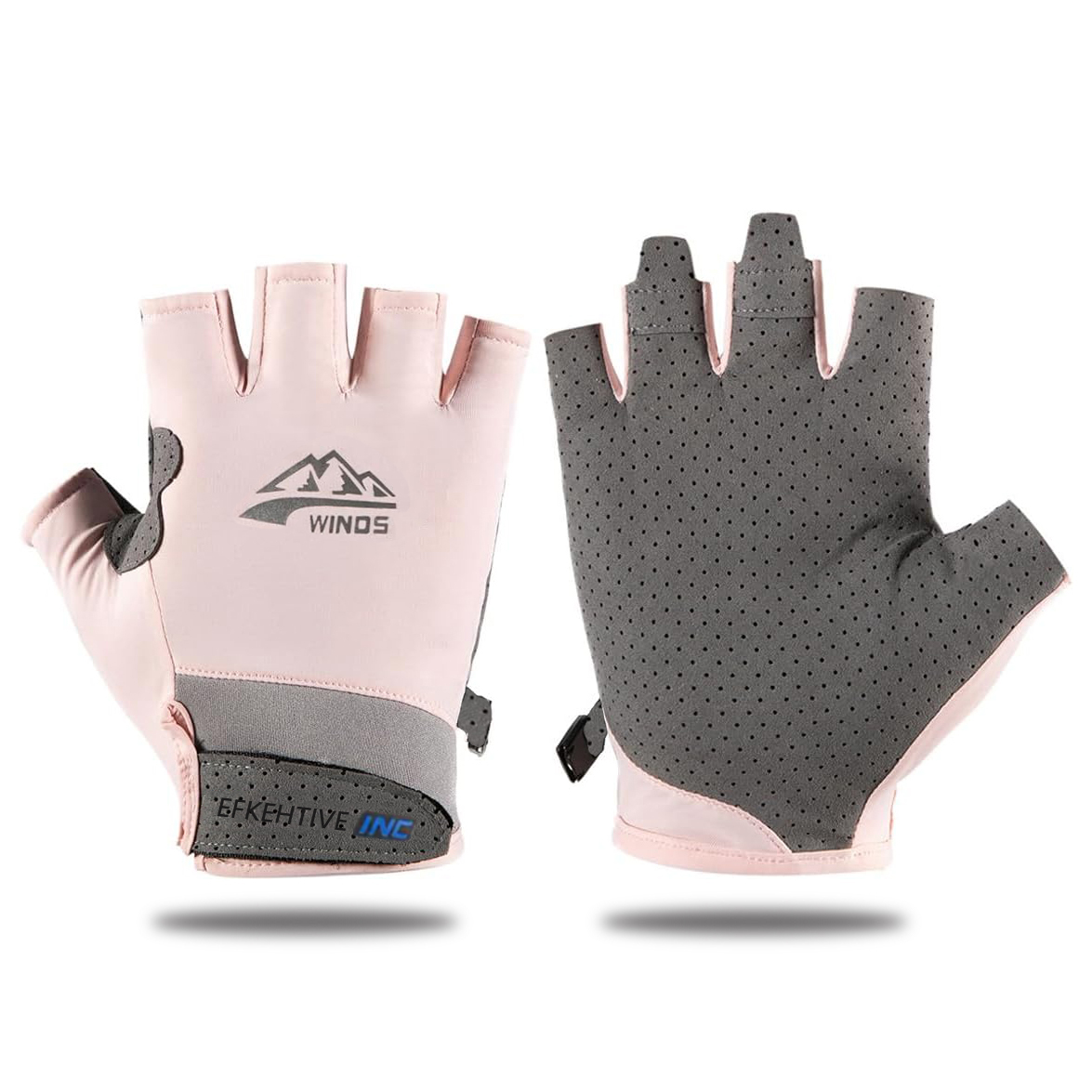 Fishing Kayak Anchor - 1 Paar fingerlose Handschuhe zum Fahren/Angeln/Segeln/Kajak/Paddeln/Ruhen/UV/Sonne/Schutz