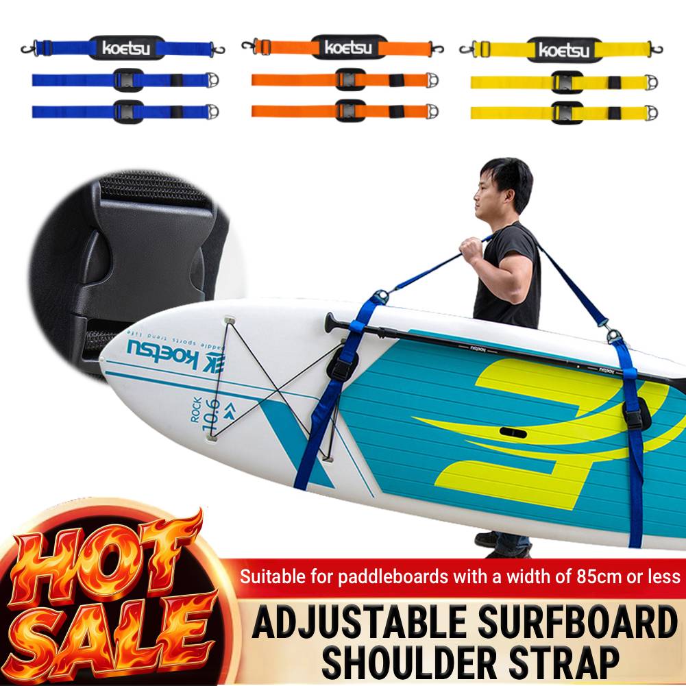 Fishing Kayak Sit On Top - Verstellbarer Schultergurt für Surfbretter, Tragegurt für