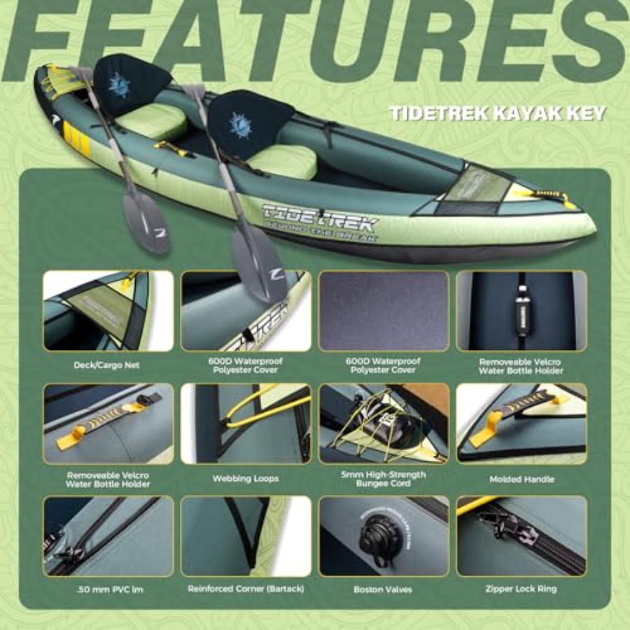 Aufblasbares Tourenkajak für S – Fishing Kayak Seat Bewertung und Preis